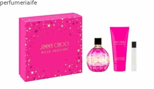 ZESTAW JIMMY CHOO ROSE PASSION EDP (100 ML + 7,5 ML + 100 ML)