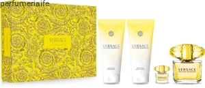 ZESTAW VERSACE YELLOW DIAMOND EDT (90 ML + 100 ML + 100 ML + 5 ML)