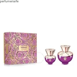 ZESTAW VERSACE DYLAN PURPLE EDP (100 ML +100+100ML +KOSMETYCZKA)