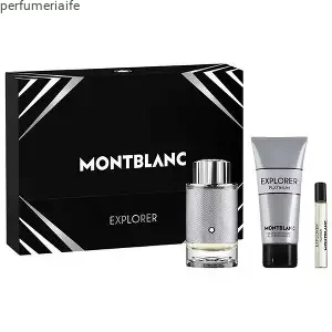 ZESTAW MONTBLANC EXPLORER PLATINIUM EDP (100 ML + 7,5 ML + 100 ML)