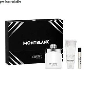 ZESTAW MONTBLANC LEGEND SPIRIT EDT (100 ML + 7.5 +  100 ML )