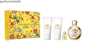 ZESTAW VERSACE EROS POUR FEMME EDP (100 ML + 100 ML + 100 ML + 5 ML)