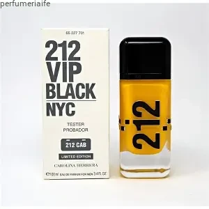 CAROLINA HERRERA 212 VIP BLACK CUB EDP 100 ML TESTER